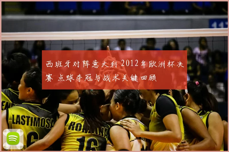 西班牙对阵意大利 2012年欧洲杯决赛 点球夺冠与战术关键回顾