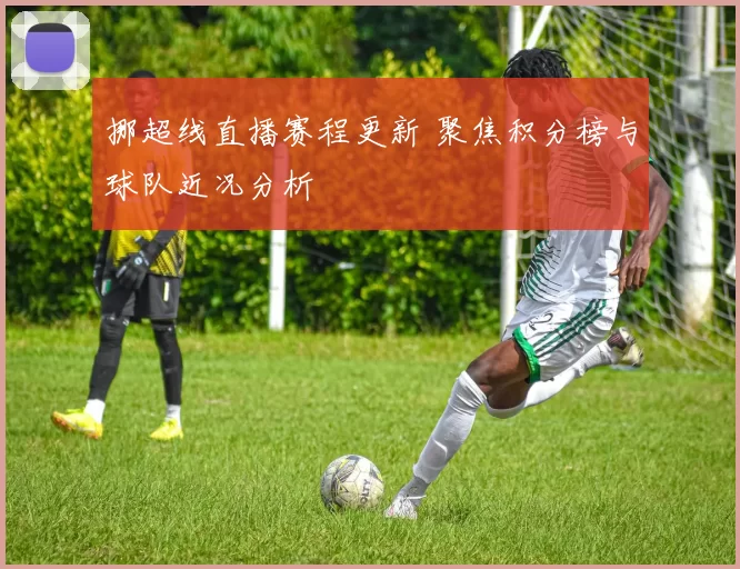 挪超线直播赛程更新 聚焦积分榜与球队近况分析